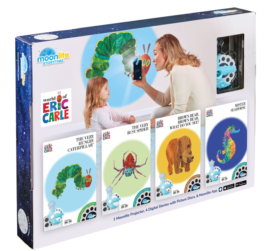 Moonlite Storytime Projector and 4 Stories