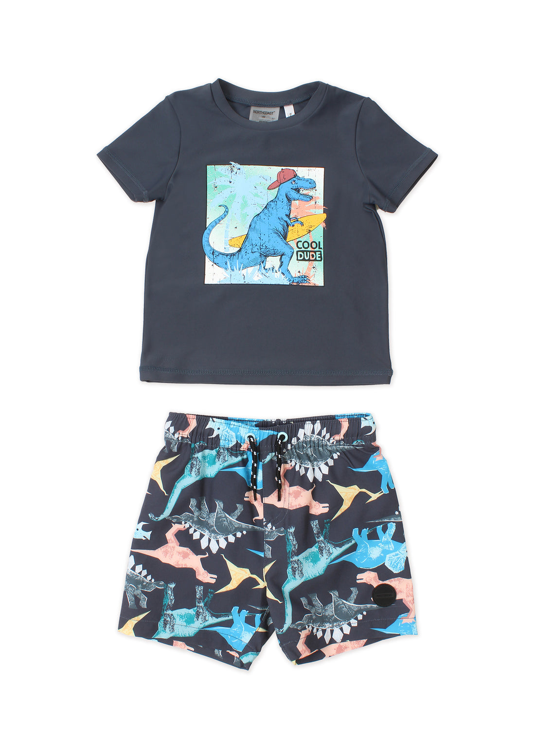 Short Sleeve Rashguard Swim Set 6-24M