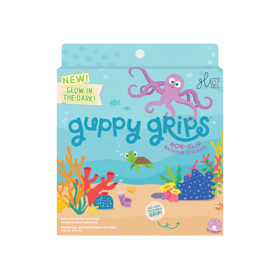 GloPals Grip Bathtub Stickies