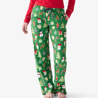 Ladies Papercut Christmas Pajama Pants