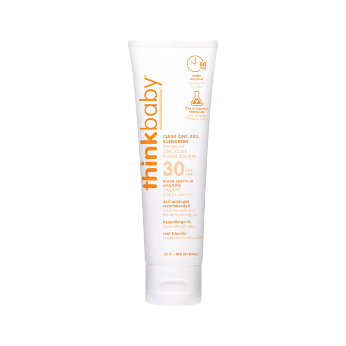 Think Clear Zinc Sunscreen SPF 30