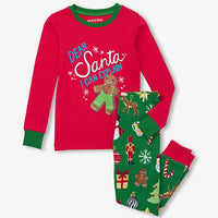 Kids' Dear Santa Pajama Set