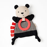 Bitzy Crinkle Lovey Sensory Teether Toy