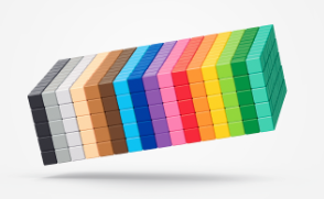 Magnetic Blocks Color Series - Individual Colors