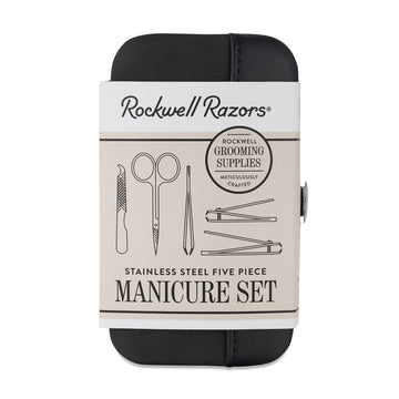 Rockwell Originals Stainless Steel Manicure Set 5pc