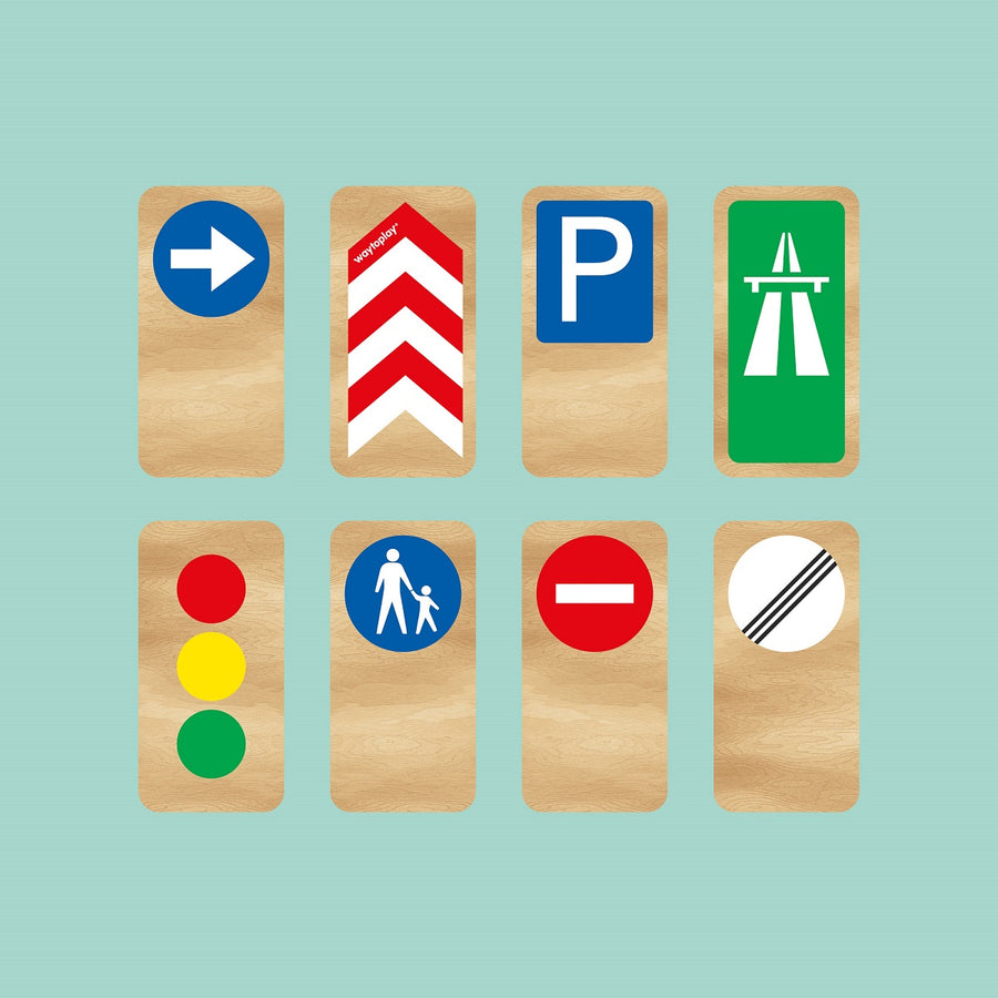 Way to Play Road Blocks & Traffic Signs