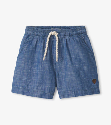 Baby & Toddler Indigo Pull on Shorts