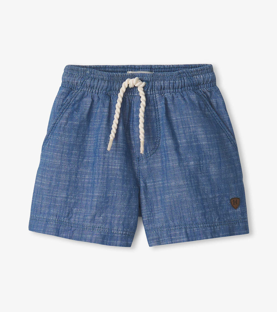 Baby & Toddler Indigo Pull on Shorts