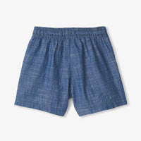 Baby & Toddler Indigo Pull on Shorts