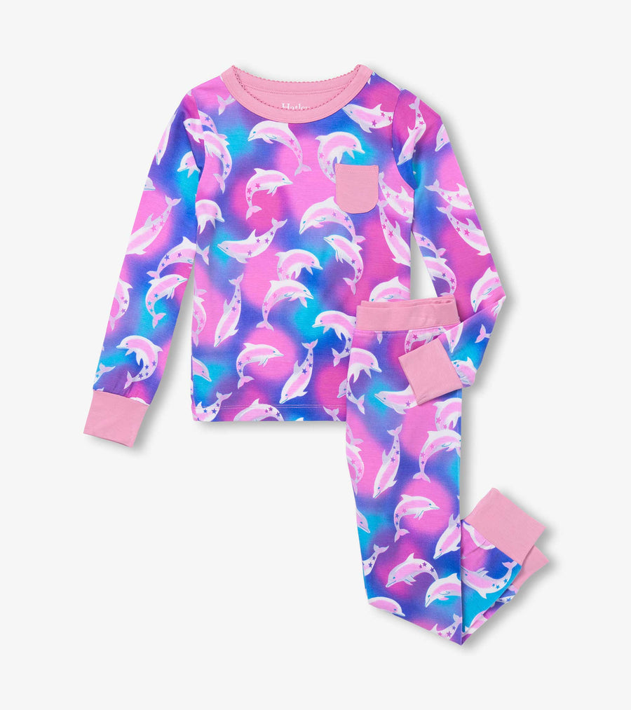 Dolphins Bamboo Pajama Set