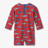 Hungry Sharks One Piece Rashguard