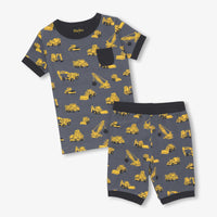 Under Construction Bamboo Short Sleeve Pajama Set