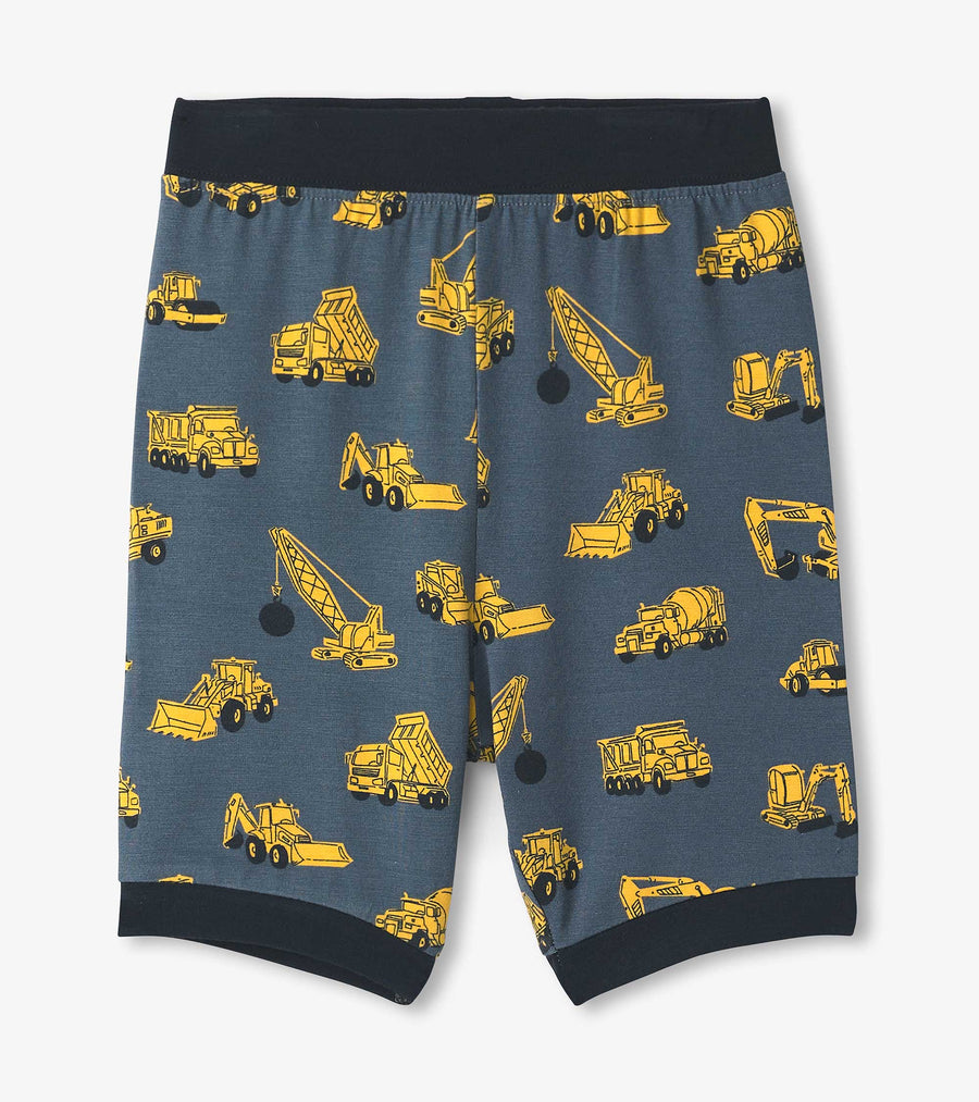 Under Construction Bamboo Short Sleeve Pajama Set