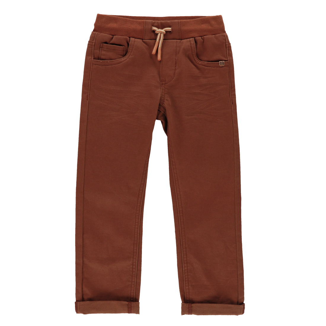 Boys' Brown Twill Pants