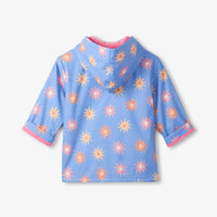 Girls Faded Suns Zip-Up Rain Jacket