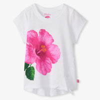 Hibiscus Front Tie Tee