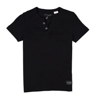 Boys' Jersey V-Notch Neck Henley