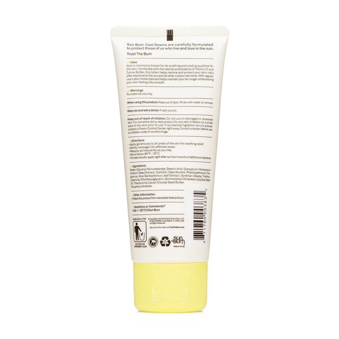 Cool Down Aloe Lotion 6oz