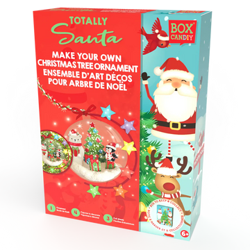 Totally Santa Christmas Tree Ornament Art Set