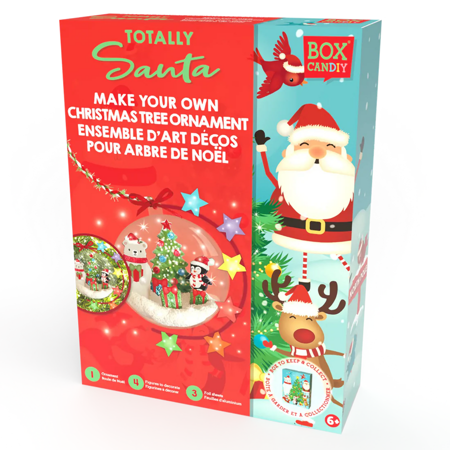 Totally Santa Christmas Tree Ornament Art Set