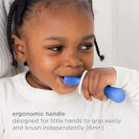 Silicone Training Toothbrush Set with Case