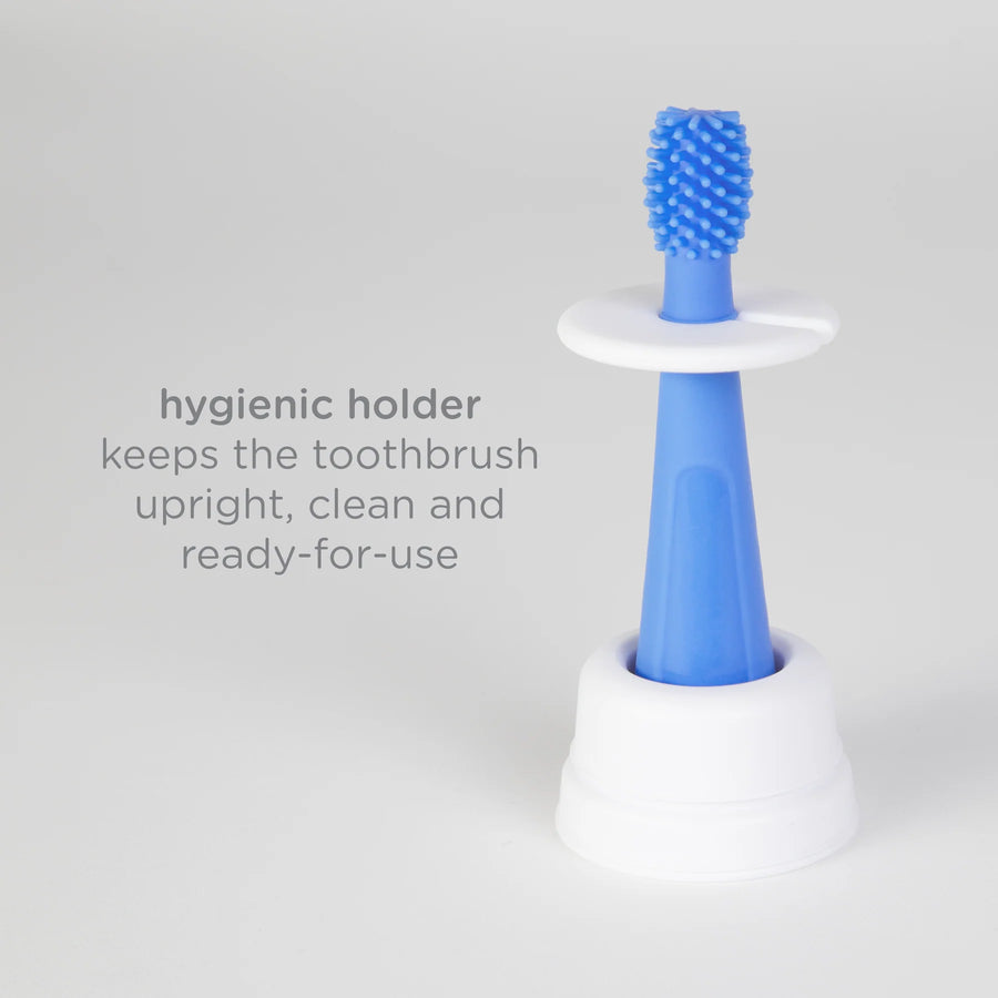 Silicone Training Toothbrush Set with Case