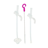 Sippy Straw Cup Replacement Straw & Cleaner Pack