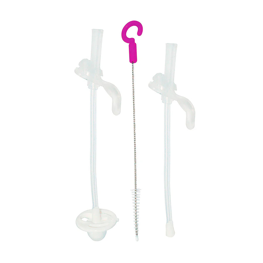 Sippy Straw Cup Replacement Straw & Cleaner Pack