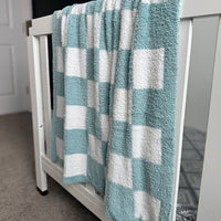 Checkered Plush Blanket