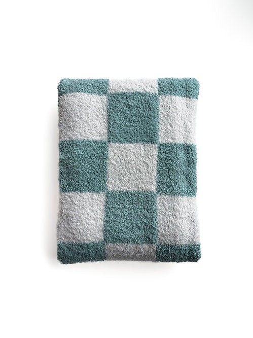 Checkered Plush Blanket