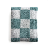 Checkered Plush Blanket