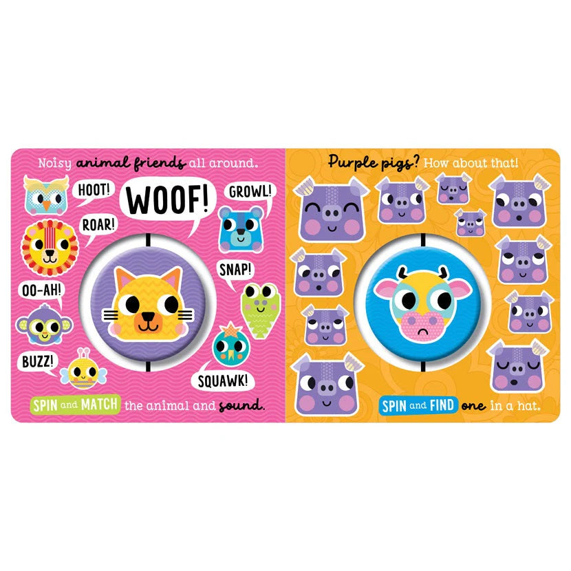 Spin & Find Board Book