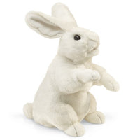 Standing White Rabbit Puppet