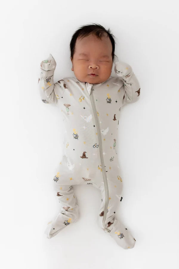Bamboo Zippered Footie