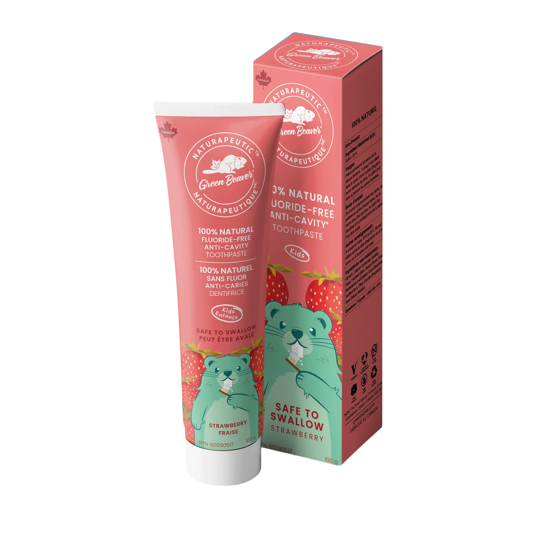 Green Beaver Kids Toothpaste *Flouride Free*