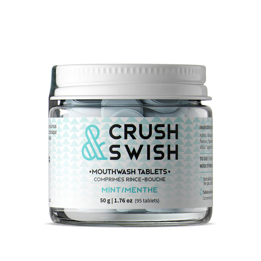 Crush & Swish - Mouthwash Tablets