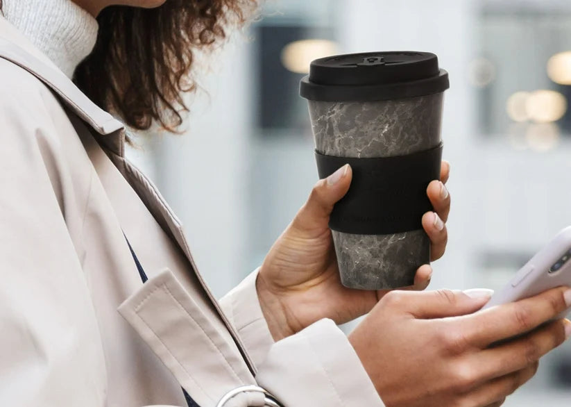 Reusable Bamboo Fiber Travel Cup