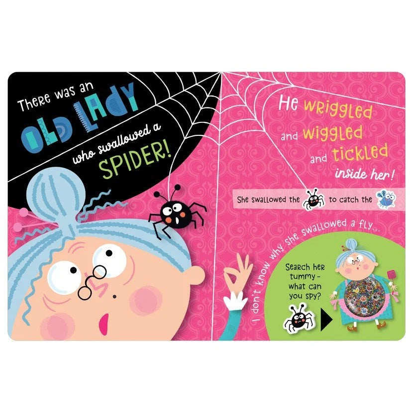 There Was an Old Lady Who Swallowed A Fly Book