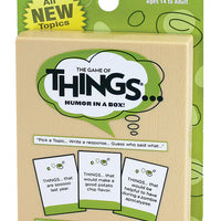 Things Card Game