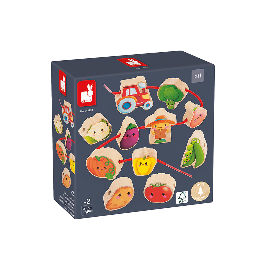 Farm Thread Your Own Vegetables Beads