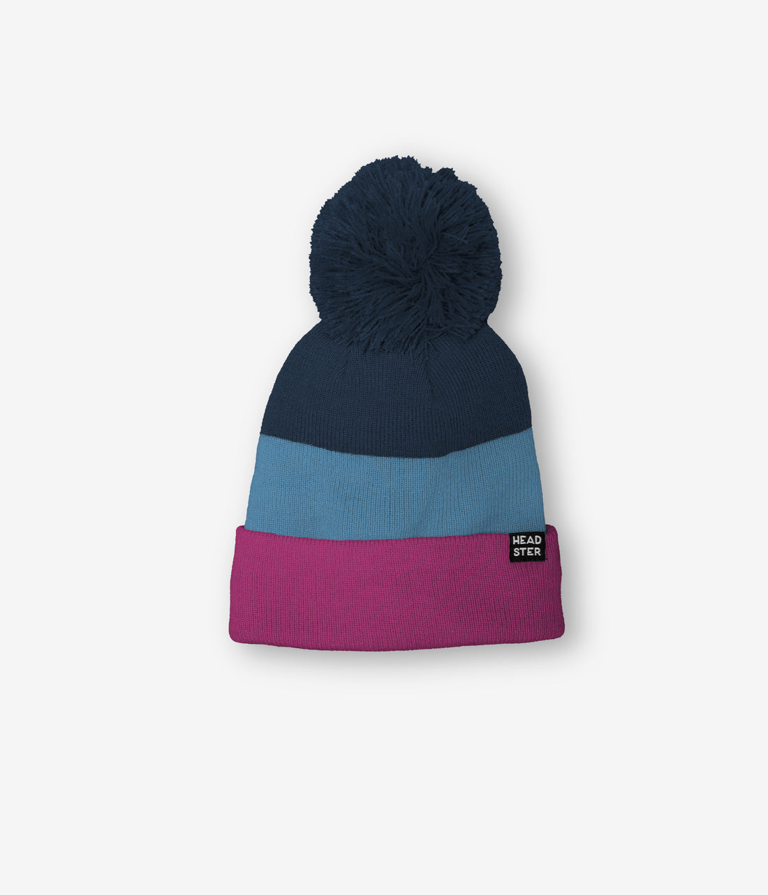 Tricolor Fleece Lined Beanie