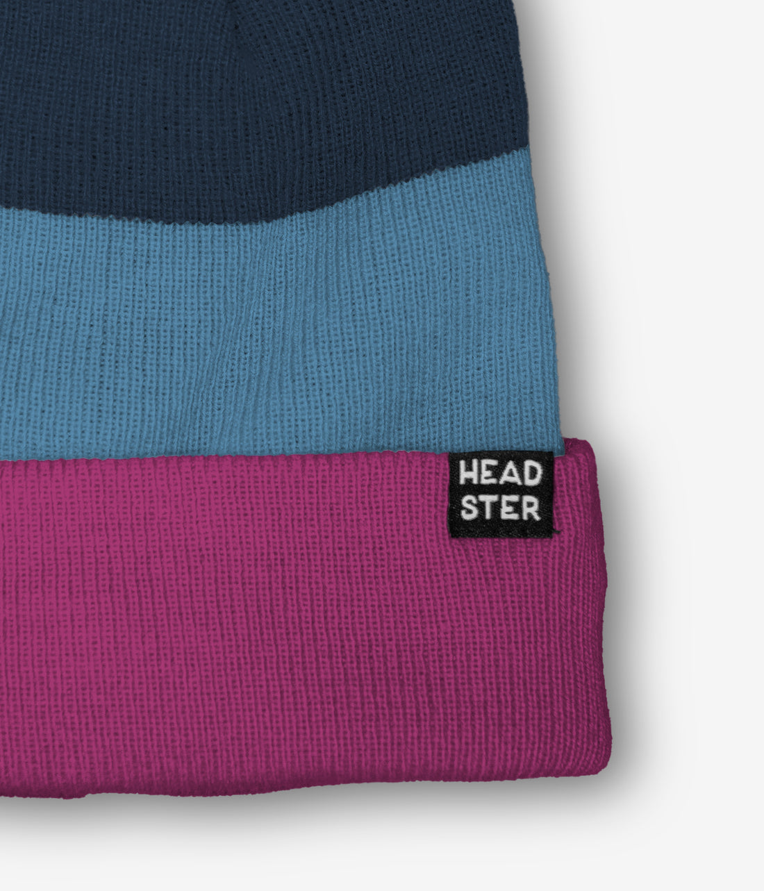 Tricolor Fleece Lined Beanie
