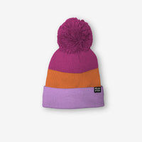 Tricolor Fleece Lined Beanie