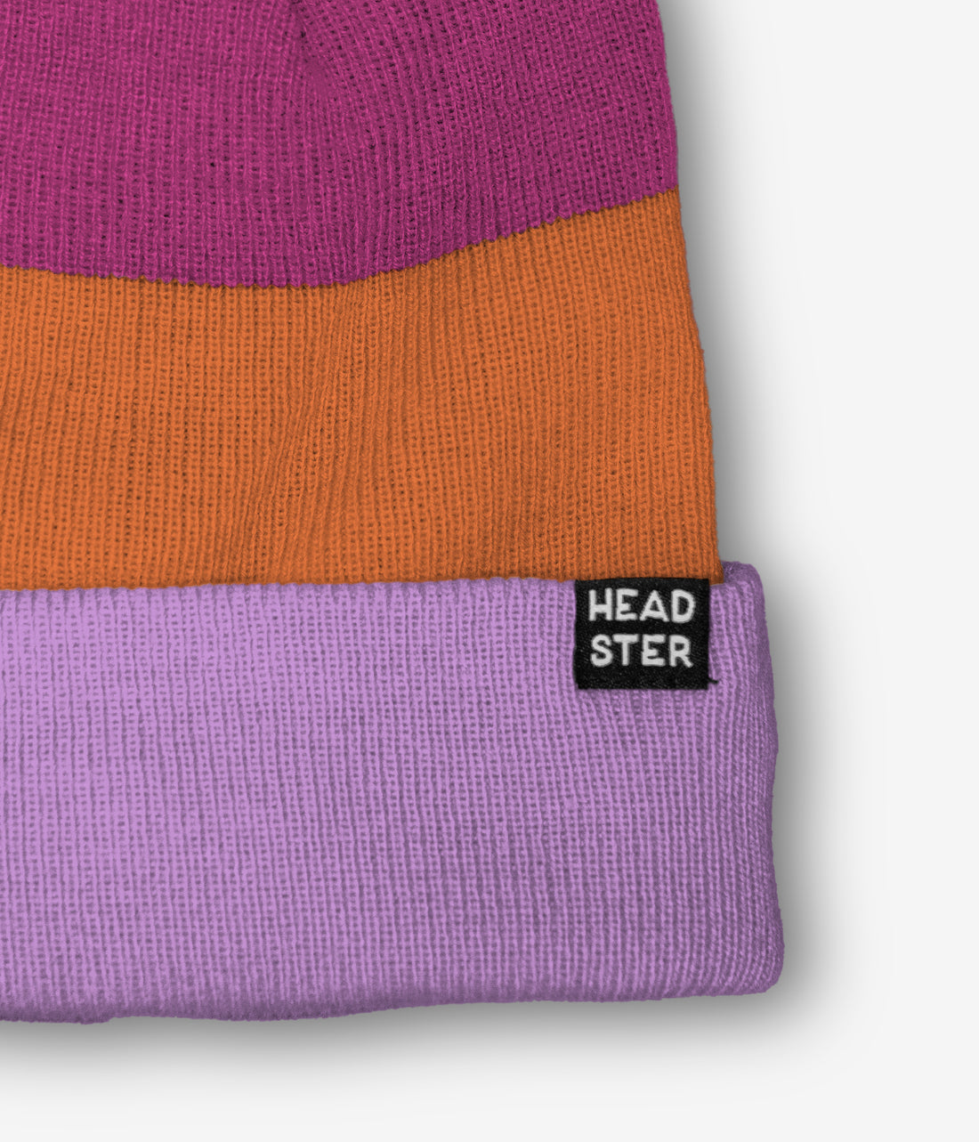 Tricolor Fleece Lined Beanie