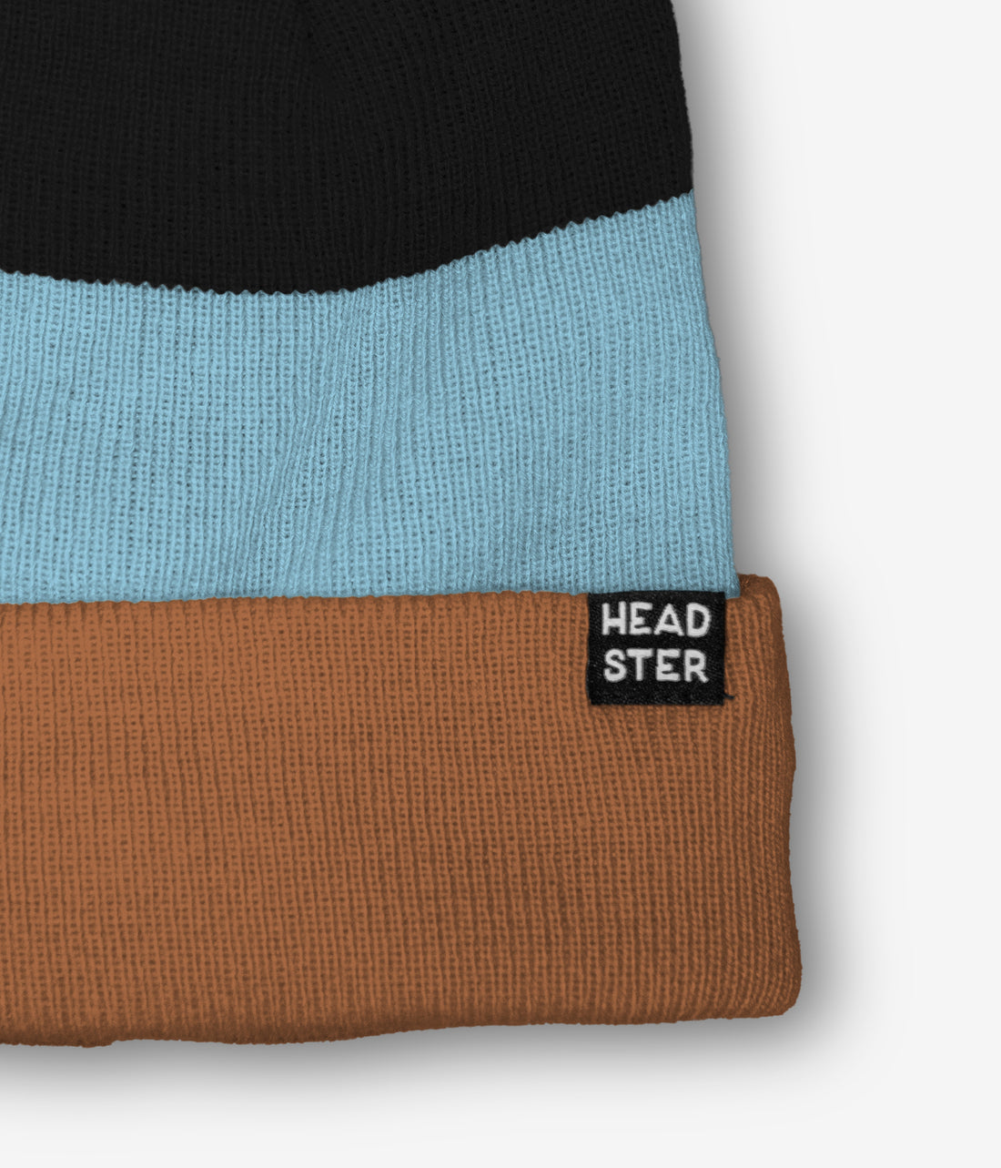 Tricolor Fleece Lined Beanie