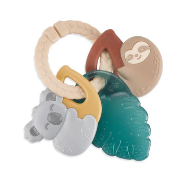Tropical Itzy Keys Texture Teether Ring + Rattle