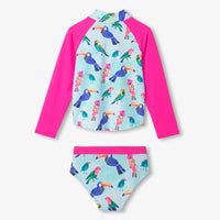 Tropical Birds Rashguard Set