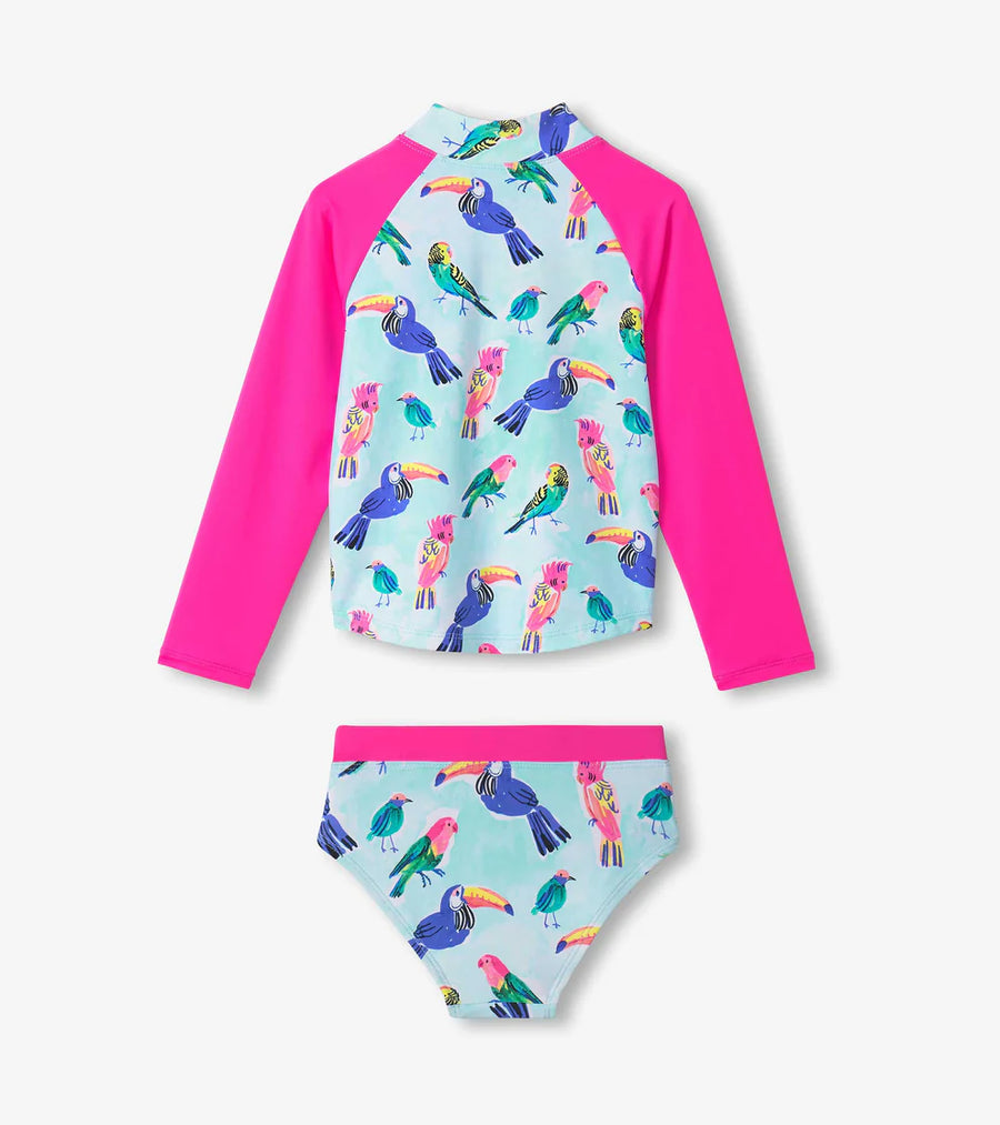 Tropical Birds Rashguard Set