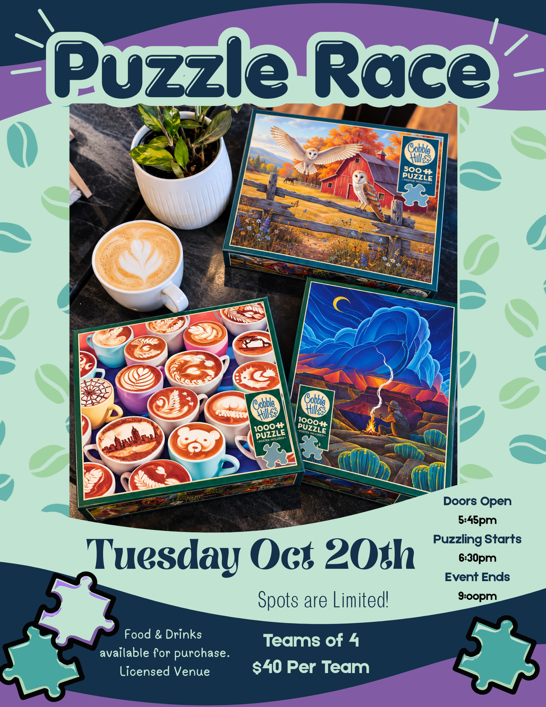 Puzzle Race Ticket