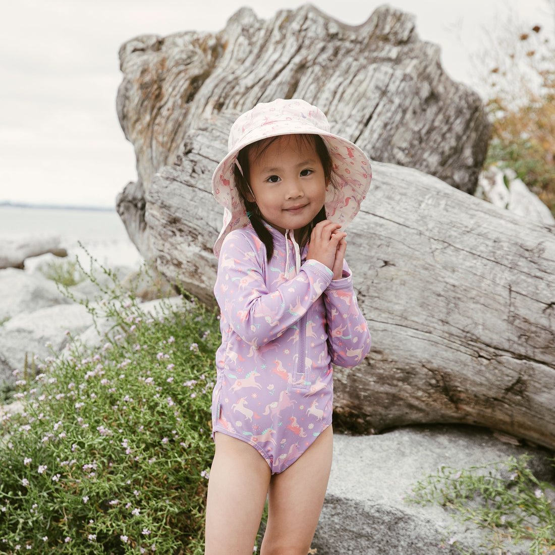 Jan & Jul 1 piece UV Swimsuit